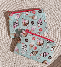 Load image into Gallery viewer, Zippered Small Coin Bags