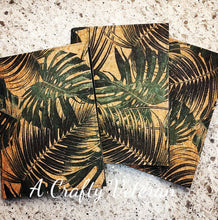 Load image into Gallery viewer, Tropical Plants Notepad Holder