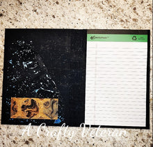 Load image into Gallery viewer, Blue Hexi Notepad Holder