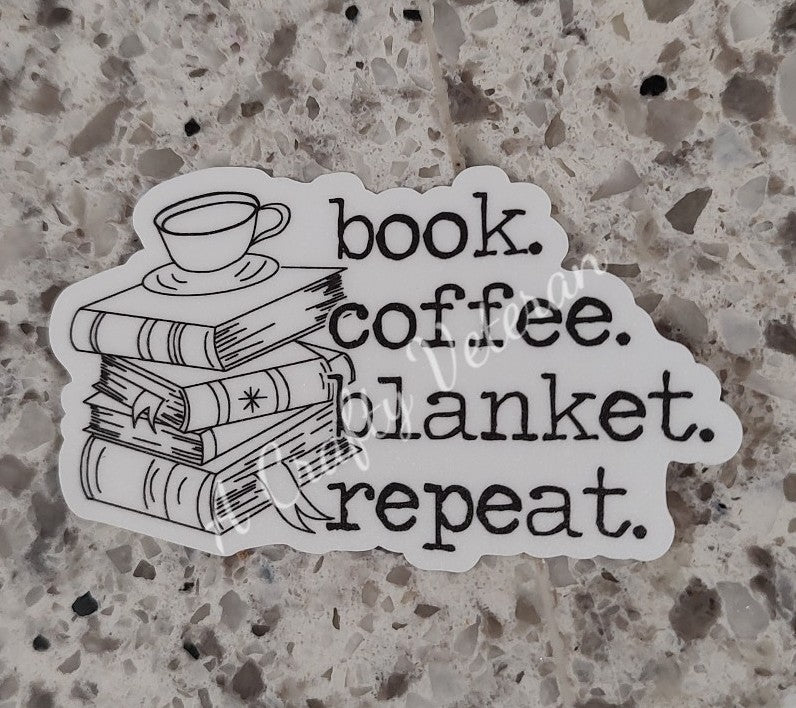 Book Coffee Repeat