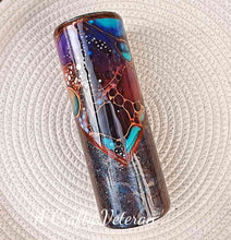 Load image into Gallery viewer, Abstract Space 20oz- Vinyl and Foils Tumbler
