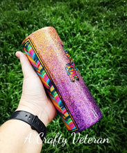 Load image into Gallery viewer, Party Animal V-Split Ombre tumbler
